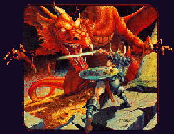 Seth fighting the Red Dragon