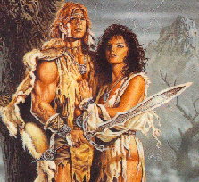 Warrior and his lady