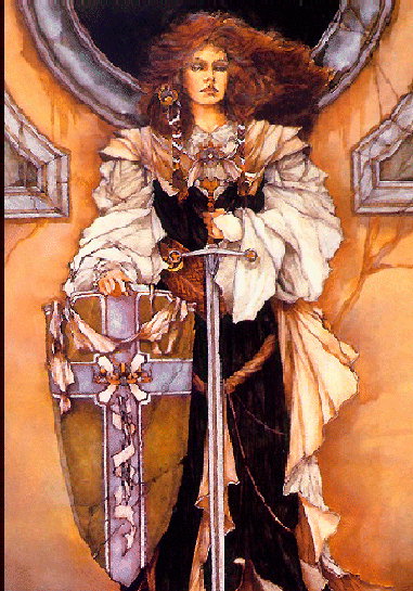 Kiteria in her mature years, but still ready
to fight if necessary.